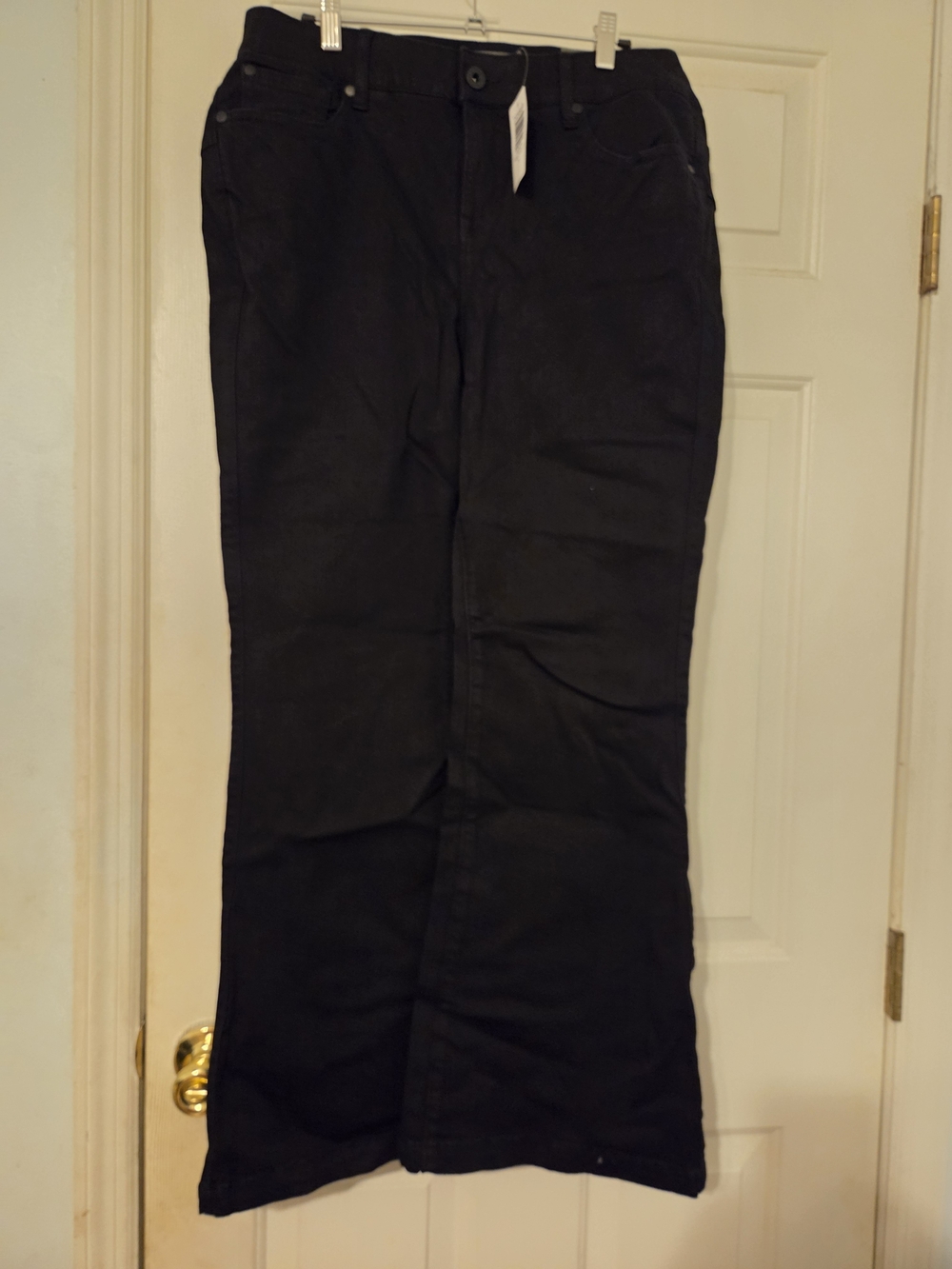 torrid Black High-Rise Jeans with Button Closure